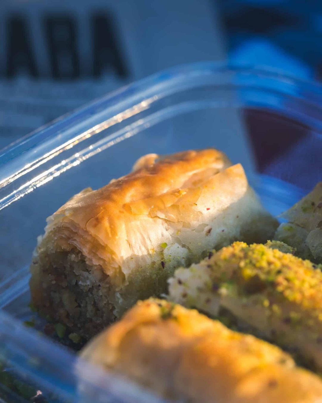 Baklava from BABA Lebanese Street Food