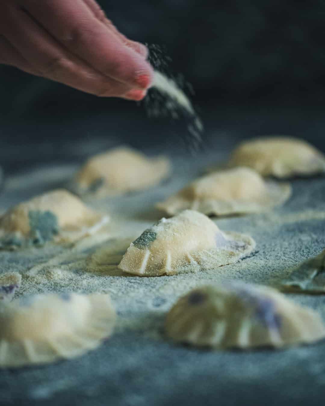 Laminated Ravioli Edible Flowers