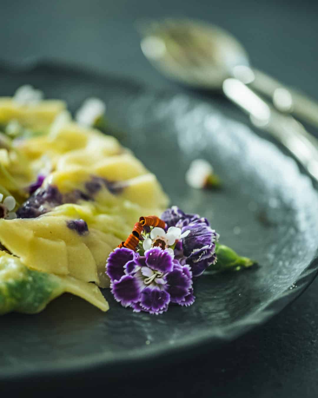 Laminated Ravioli Edible Flowers