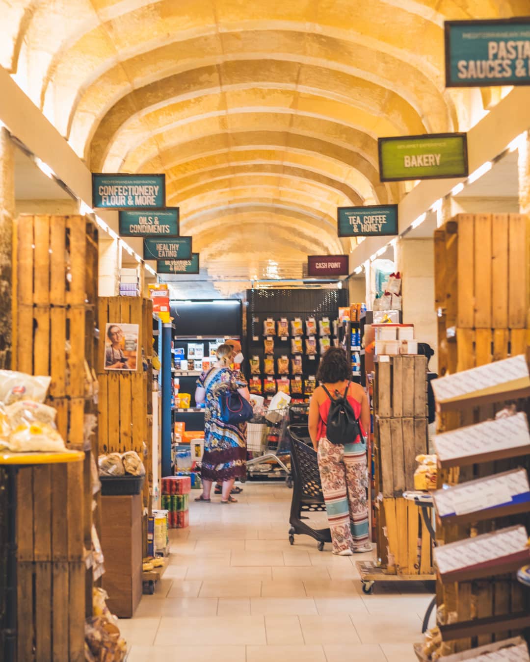 Is-Suq tal-Belt Food Market Court Valletta