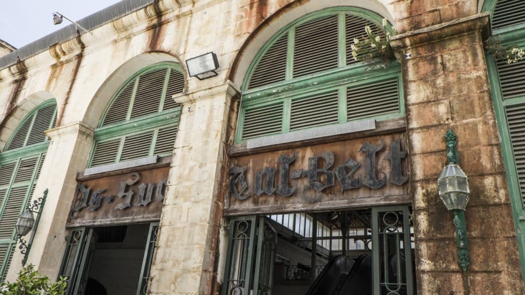 Is-Suq tal-Belt Food Market Court Valletta