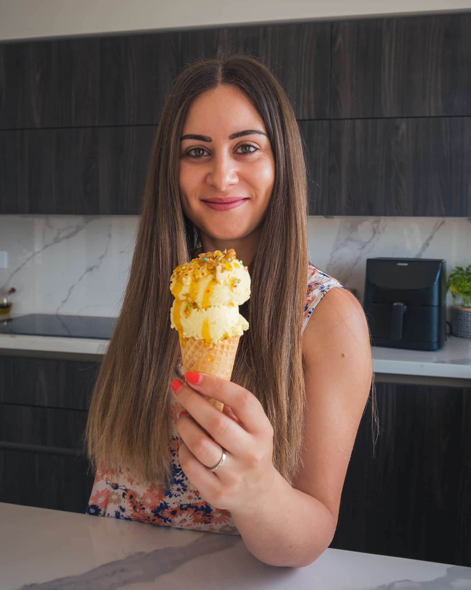 Sam Cooks mango ice-cream recipe