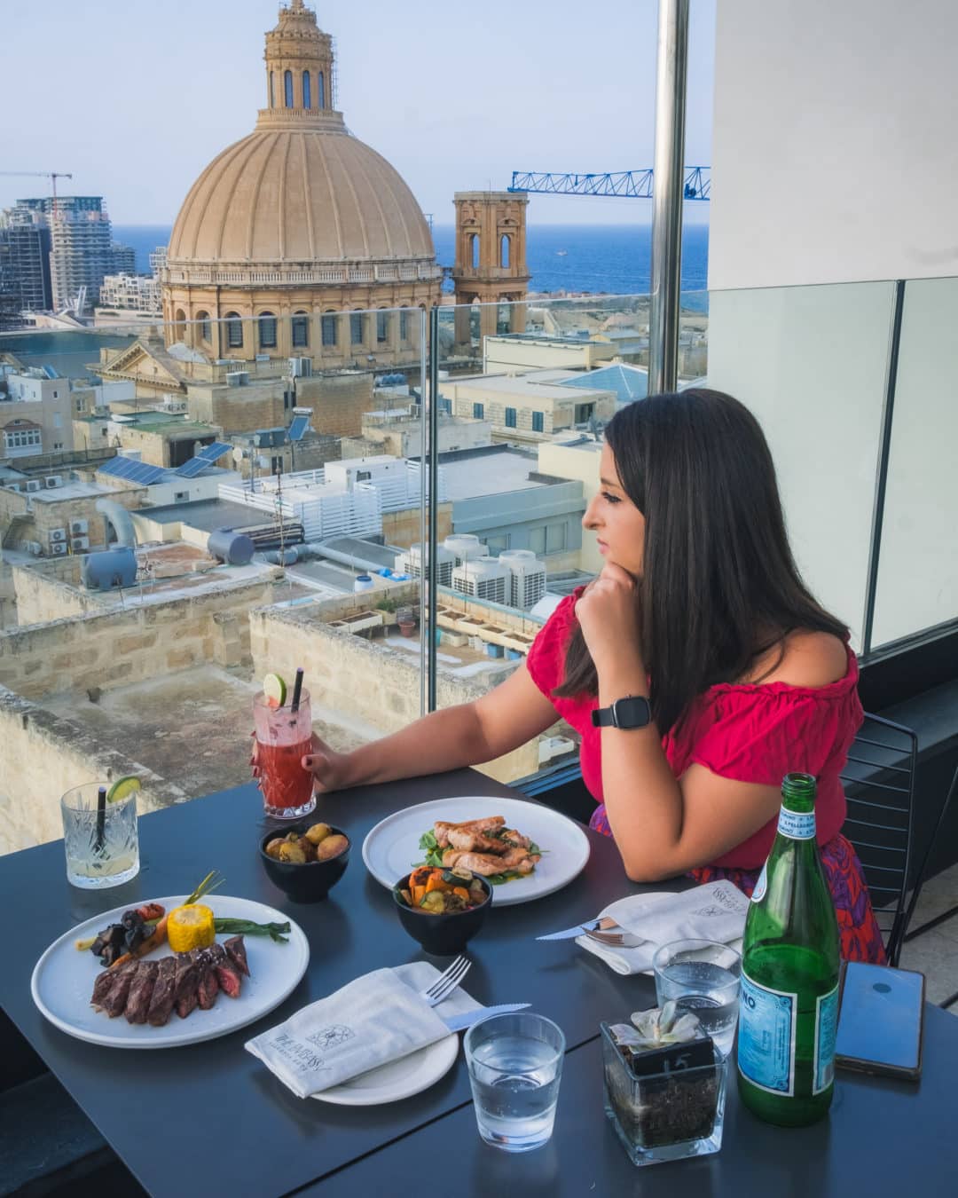 Embassy Hotel The Rooftop Restaurant & Lounge Valletta