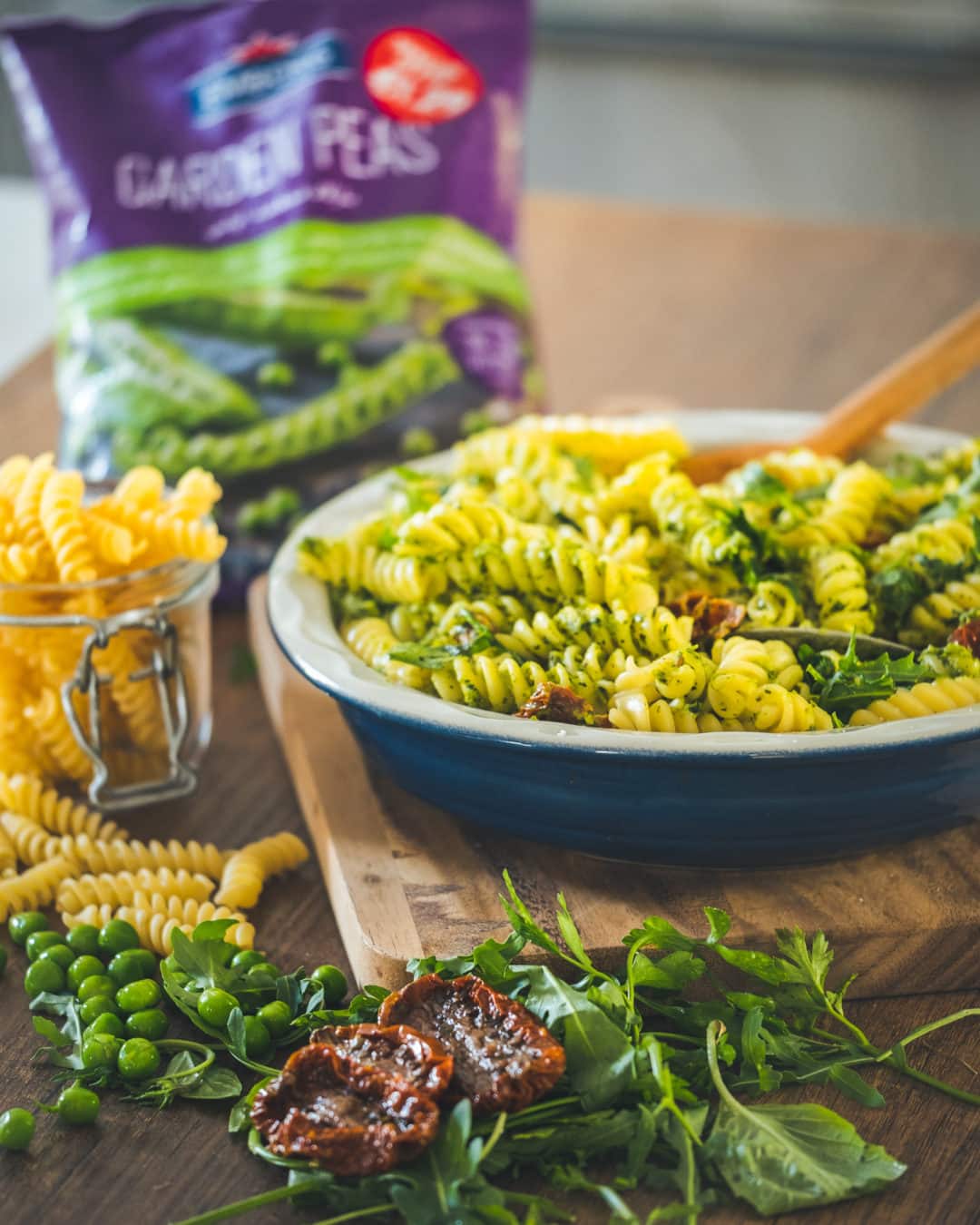 emborg whatsinstore frozen vegetables pea pesto pasta