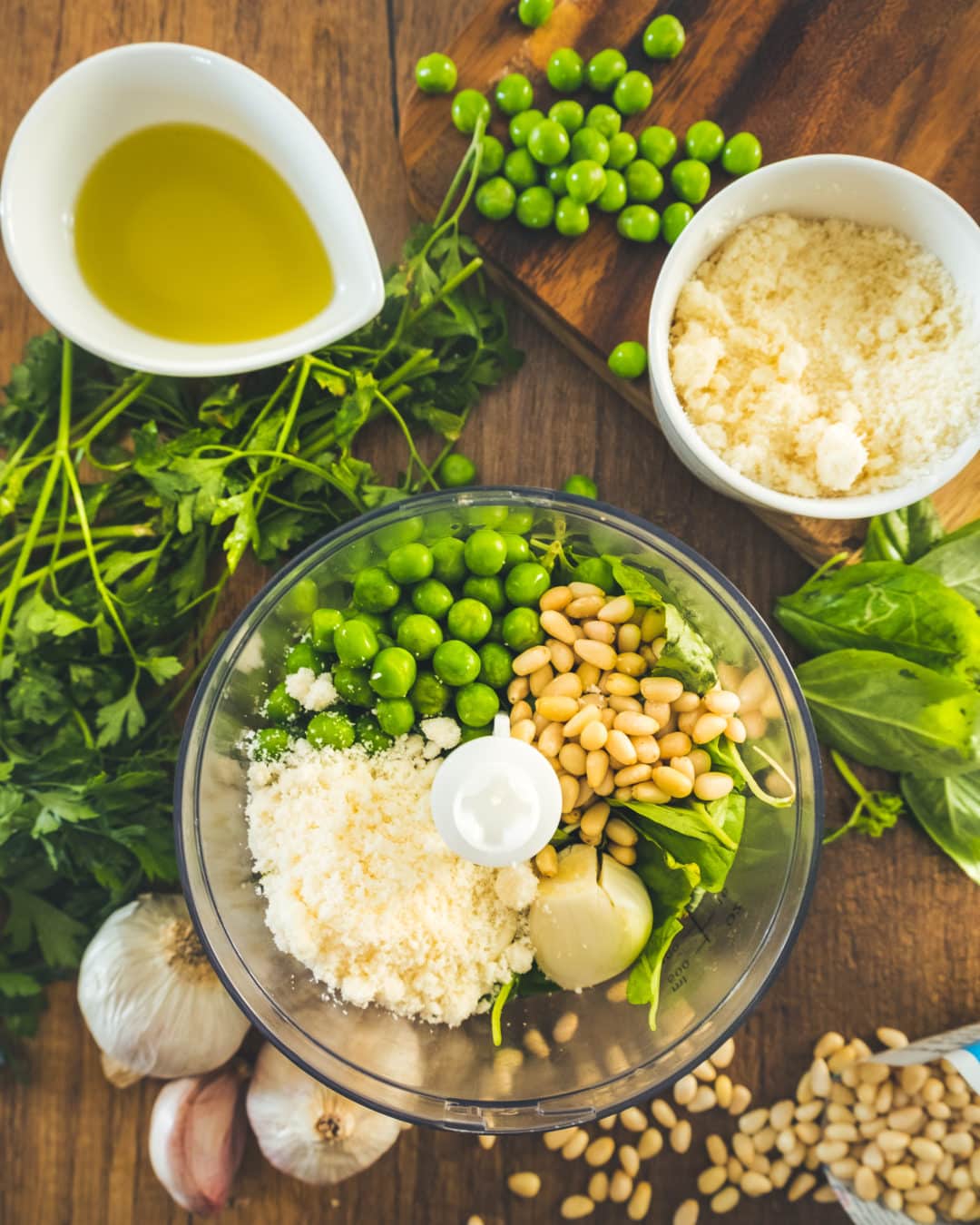 frozen vegetables pea pesto pasta Indian creamed spinach corn salad side dish