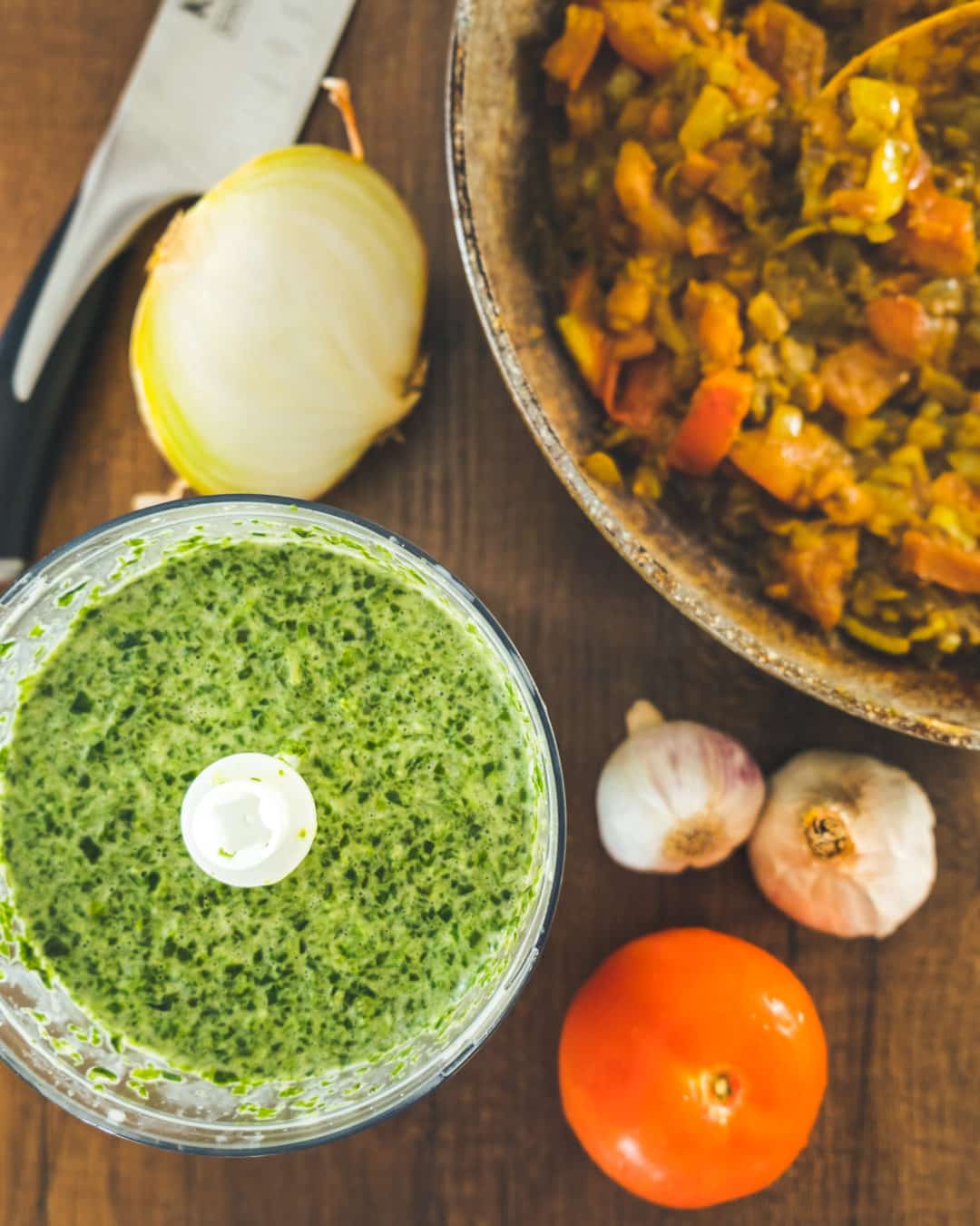 frozen vegetables pea pesto pasta Indian creamed spinach corn salad side dish