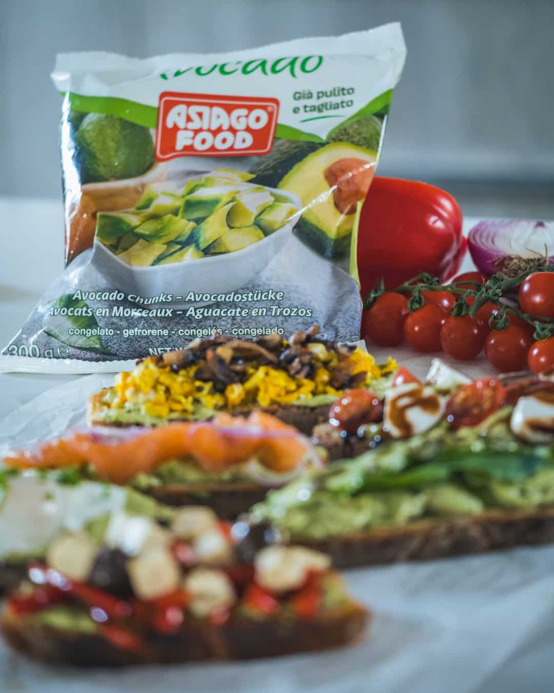 Frozen fruits Whatsinstore Asiago omgfoodmalta avocado toast