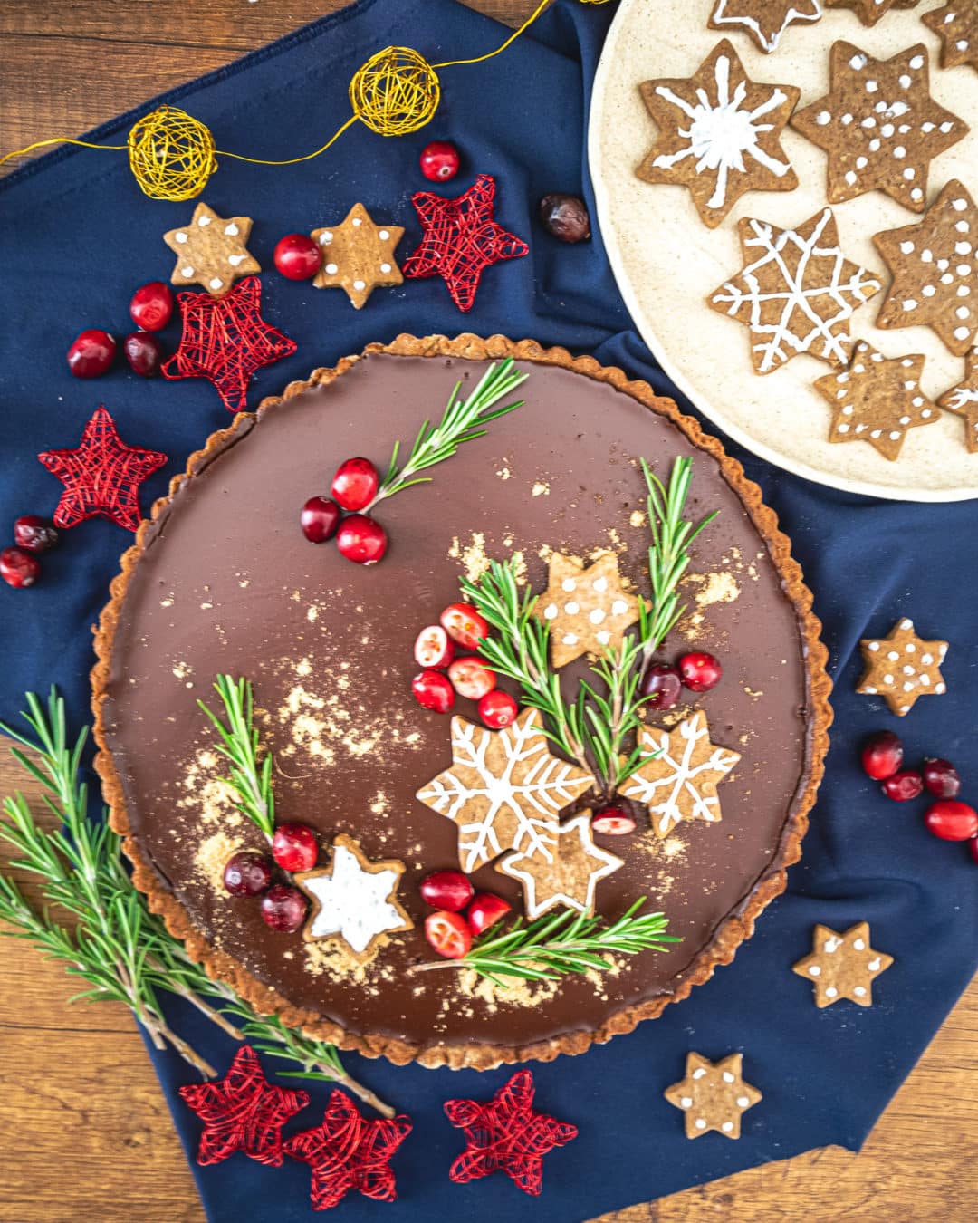 Gingerbread tart